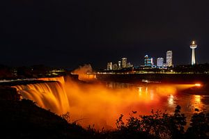 Die Niagarafälle zwischen Kanada und USA