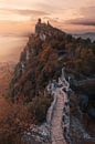Castle San Marino in a fantasy world by Rudolfo Dalamicio thumbnail