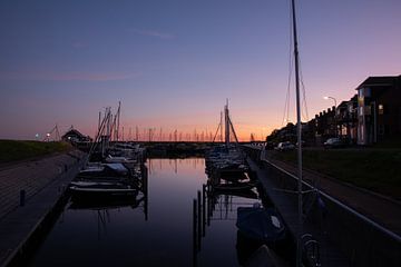 Avondzon haven Ouddorp van Anneke Grinwis
