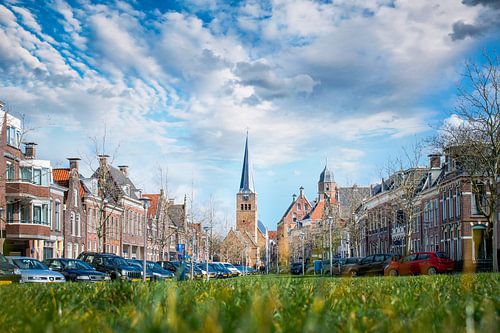 Franeker, The Netherlands with Church