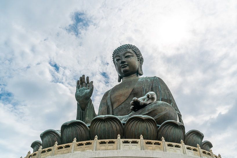Le Bouddha Tian Tan à Hong Kong par Mickéle Godderis