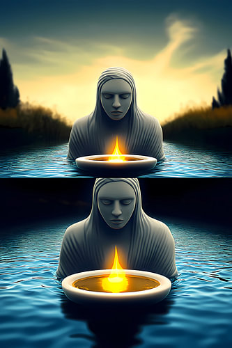 Die Flamme des Wasserhüters
