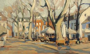 Fièvre printanière sur la place de la Vierge