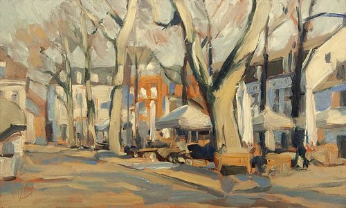 Spring fever in the Square of Our Lady by Nop Briex