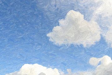 wolkenlucht van Atelier Liesjes