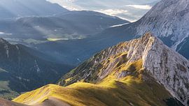Panorama du mont Predigstein au lever du soleil sur Daniel Pahmeier