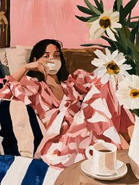 Redactioneel artikel: Gouache Coffee Morning van Mosaic Dialogue