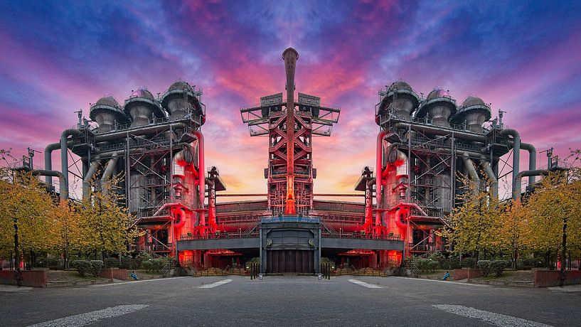 Landschaftspark Duisburg van Rob Boon