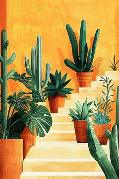 Desert Vibes in Terracotta no.1 van Studio BB