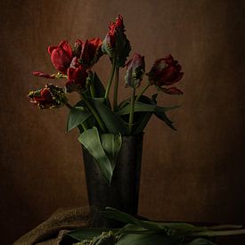 Stillleben Tulpen von Elena van der Veen