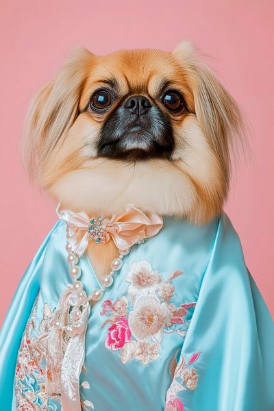 Pekingese by Poster Art Shop