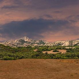 Landscape with granite rocks, Sardinia, Italy by Mieneke Andeweg-van Rijn