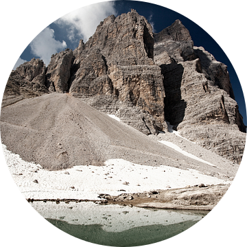Mirror Lake Dolomites Italy van Ellen van Drunen