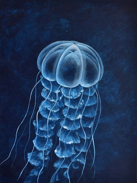 Rhopilema by Greetje van den Geest