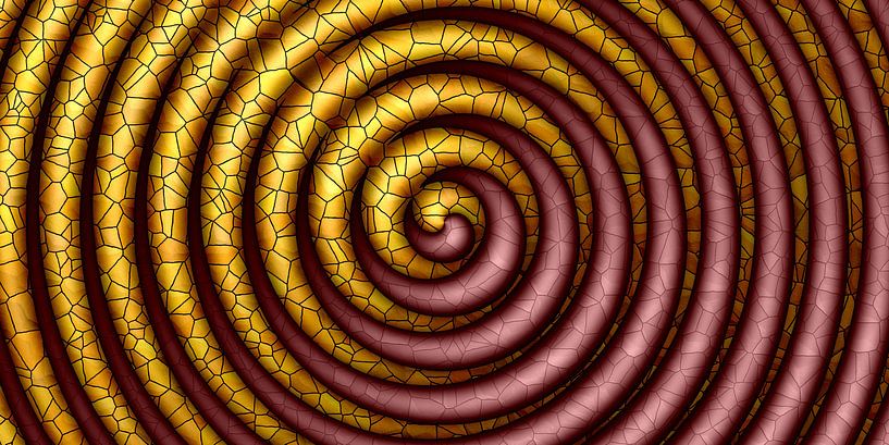 Spirale colorée par Marion Tenbergen