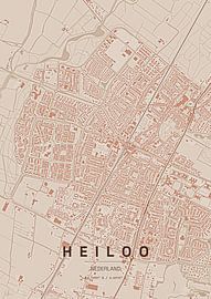 Lageplan von Heiloo von Stef van Campen