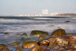 Stones on shore of the Baltic Sea by Rico Ködder