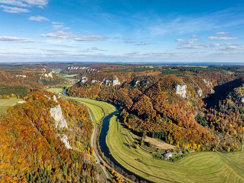 Gouden oktober in de Boven-Donauvallei