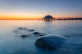 Timmendorf Seeschloesschenbrücke van Sven-Erik Arndt