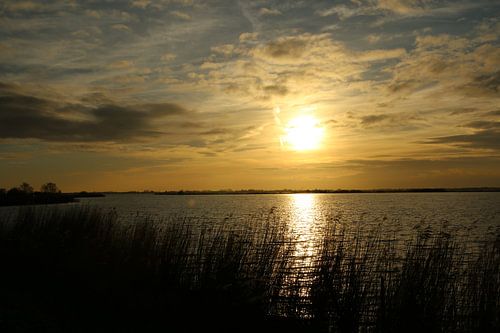 Uitzicht over het Sneekermeer