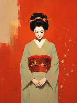 Reflets du kimono