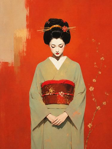 Reflets du kimono