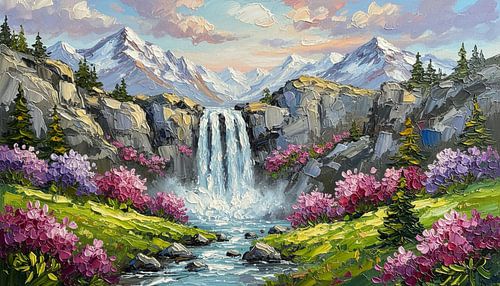 Alpine Waterval-serenade