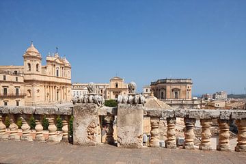 Cathédrale de San Nicolo, Monastère bénédictin SS Salvatore,Noto, Site du patrimoine mondial de l'UN