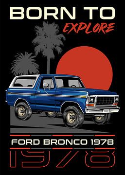 1978 Ford Bronco Auto van Adam Khabibi
