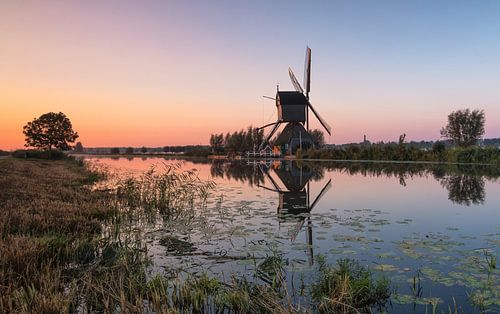 Ochtend in Kinderdijk