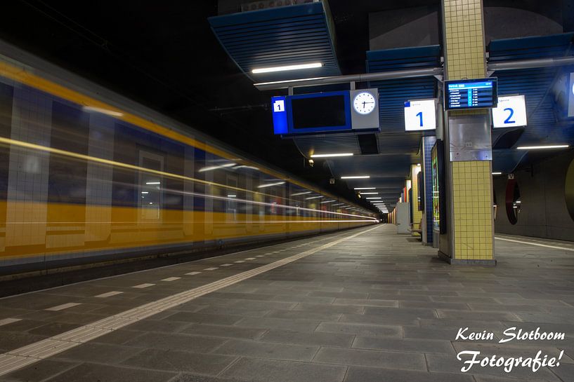 NS at Blaak Station, Rotterdam by Kevin Slotboom