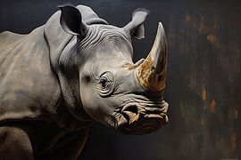 Portrait réaliste d'un animal