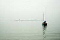 In de verte...Tatihou, Normandië