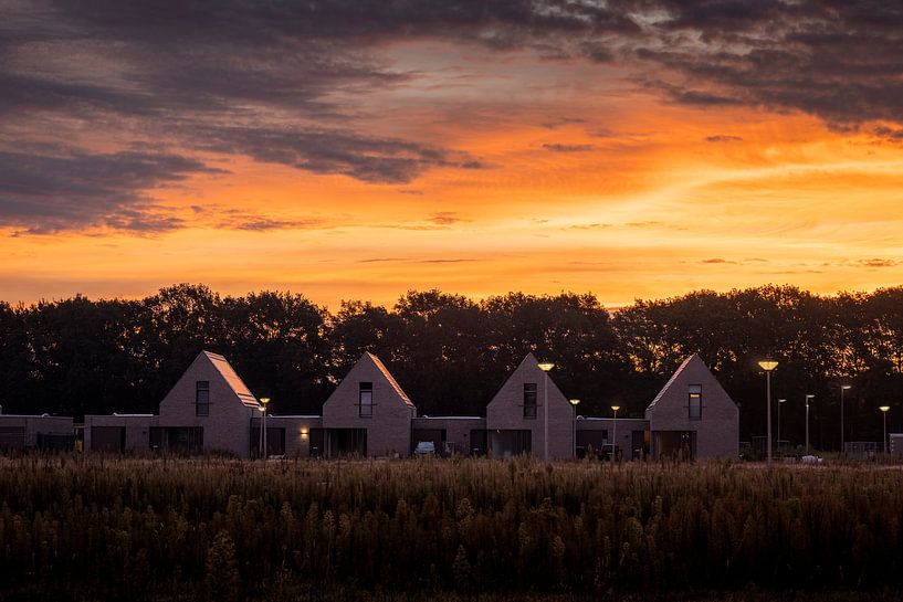 Sunrise Residential area Waalwijk Lido by Zwoele Plaatjes