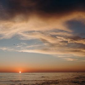 Scandinavian sunset by Pascal Verheul