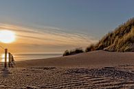 Zonsondergang strand van Miranda van Hulst thumbnail