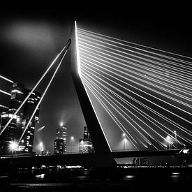 Rotterdam by night  van Eric ijdo