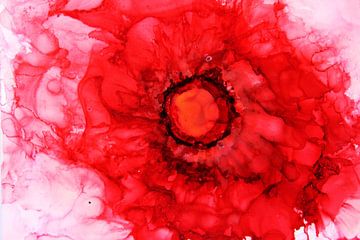 Rose Abstract/ Roos Abstract/ Rose Abstrakt van Joke Gorter