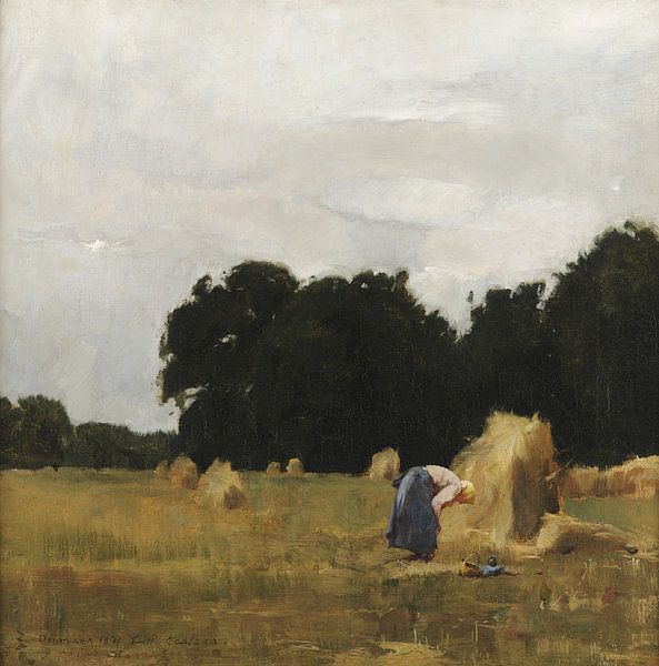 Emil Carlsen~Ber in einem Feld von finemasterpiece