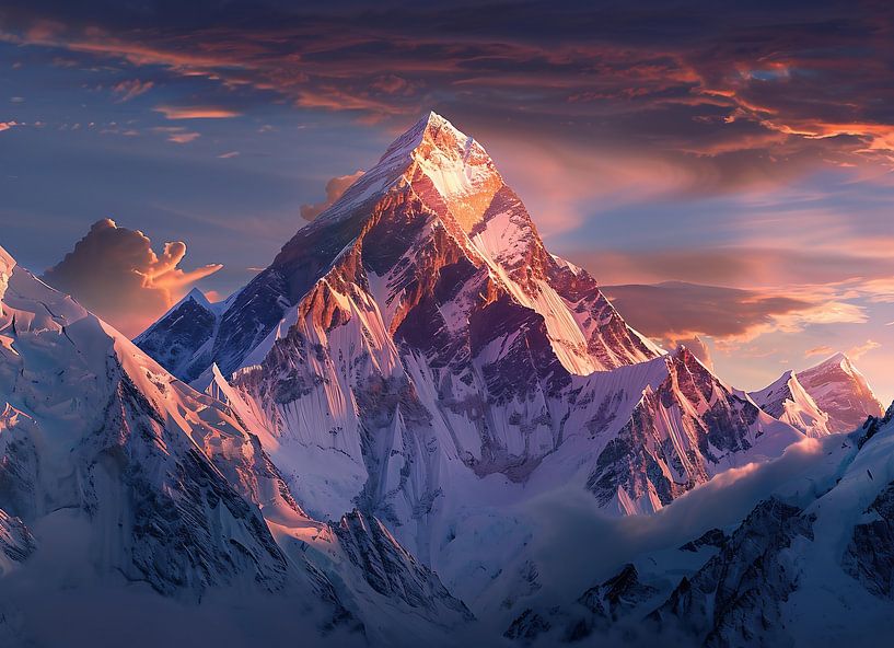 Glitterend sneeuwlandschap van fernlichtsicht