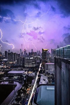 Storm in Bangkok van Studio Artwa