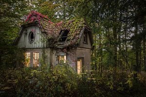 Hexenhaus am Abend