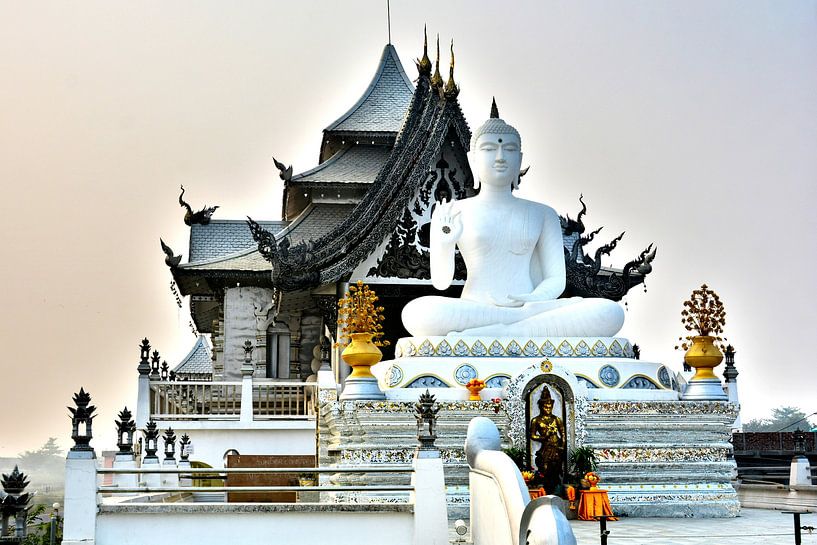 The Awakening of Buddha at Bodh Gaya by Frank Photos