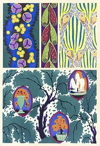 Émile-Allain Séguy - Floréal; neue Designs & Farben