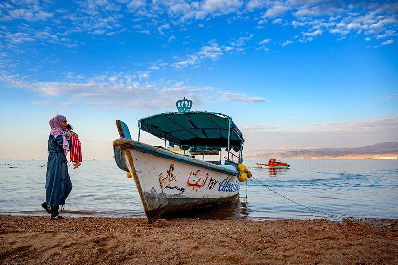 A beach day at Aquaba by Paula Romein