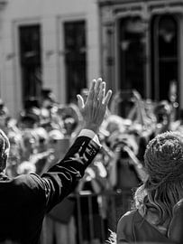 Koninklijk paar in Vianen 2025 van Yvette Jonker-Quick