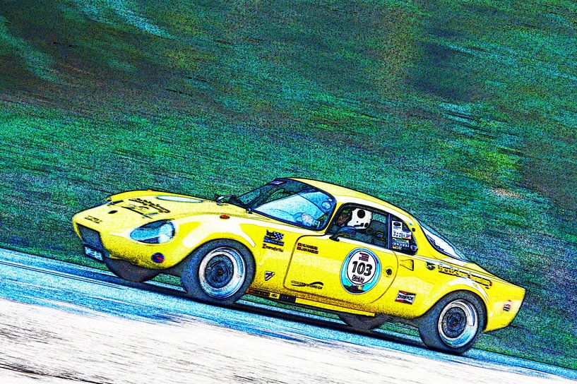 Matra Djet V (5) ART Foto  am Berg - Eggberg Klassik 2019 - von Ingo Laue