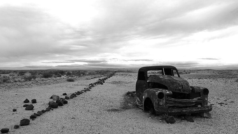 Autowrak Namibië von Mathieu Denys