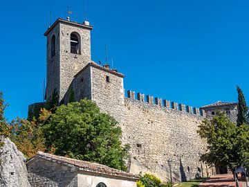 De vesting van de stad San Marino van Animaflora PicsStock