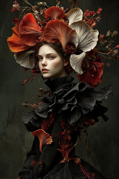 Dark Mushroom Queen no. 5 by Studio BB